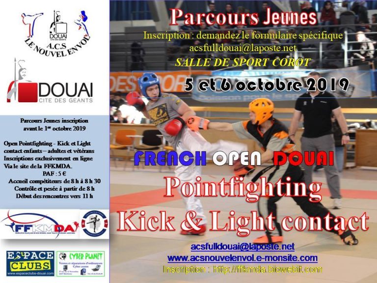 Open de Douai le 6 octobre 2019